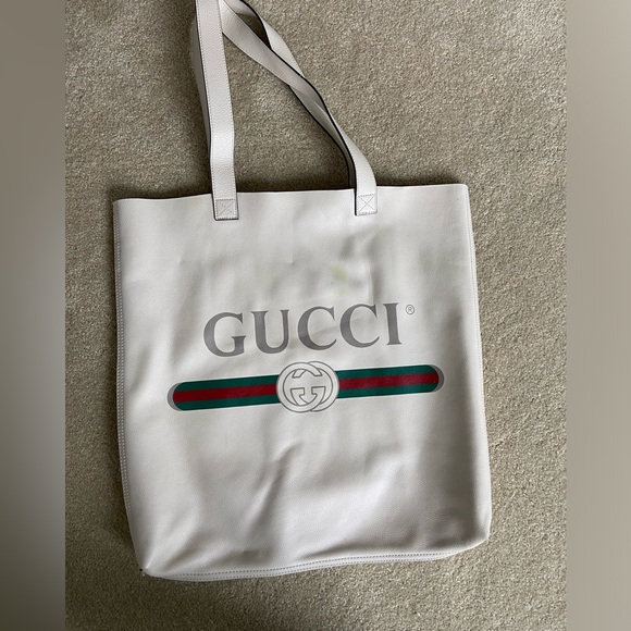 Gucci authentic large leather tote - Picture 2 of 12